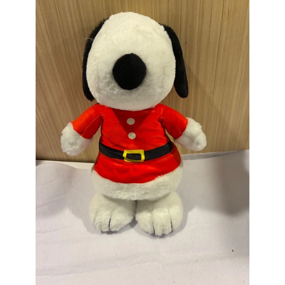 Peanuts Snoopy Santa Claus Christmas Plush Stuffed Animal 12 Inch Kids Preferred